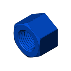 Imperial 2 1/4"  Heavy Profile Hex Nut - Print Friendly