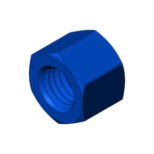 Imperial 9/16"  High Profile Hex Nut