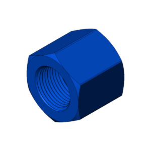 Imperial 1 1/8"  High Profile Hex Nut