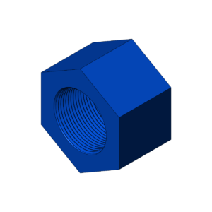 Imperial 1 3/4"  High Profile Hex Nut - Print Friendly