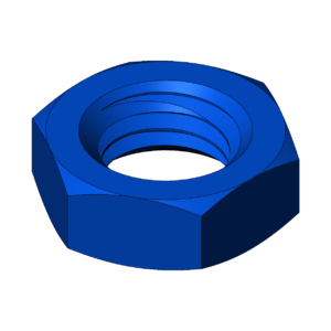 Imperial 9/16"  Thin Profile Hex Nut