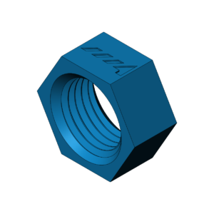 Metric M20  Heavy Profile Hex Nut - Print Friendly