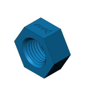 Metric M30  Heavy Profile Hex Nut - Print Friendly