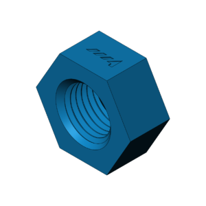 Metric M36  Heavy Profile Hex Nut - Print Friendly