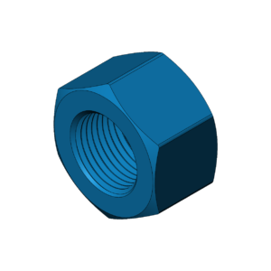 Metric M12  High Profile Hex Nut
