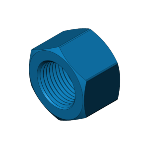 Metric M18  High Profile Hex Nut