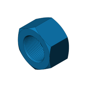 Metric M27  High Profile Hex Nut