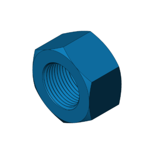 Metric M42  High Profile Hex Nut