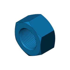 Metric M60  High Profile Hex Nut