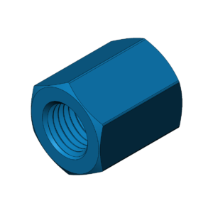 Metric M6  High Profile Hex Nut