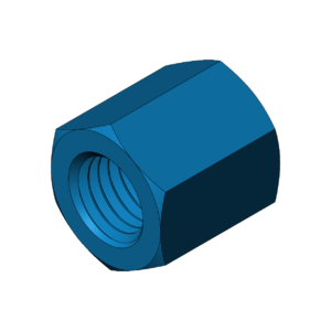 Metric M7  High Profile Hex Nut