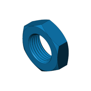 Metric M14  Thin Profile Hex Nut