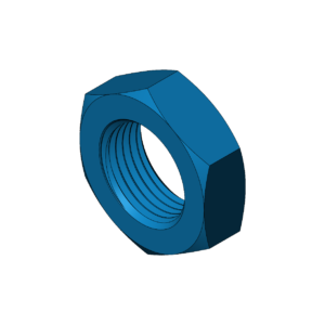 Metric M18  Thin Profile Hex Nut