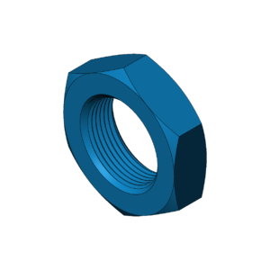 Metric M27  Thin Profile Hex Nut