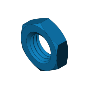 Metric M7  Thin Profile Hex Nut
