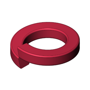 Metric M4  Split Lock Washer